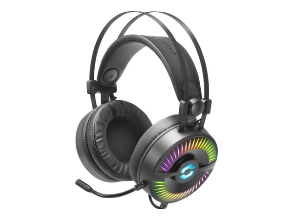 SPEEDLINK QUYRE - Gaming - hodesett - 7,1-kanals - full størrelse - kablet - USB - svart