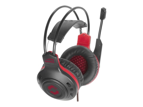 SPEEDLINK CELSOR - Gaming - hodesett - full størrelse - kablet - 3,5 mm jakk - svart