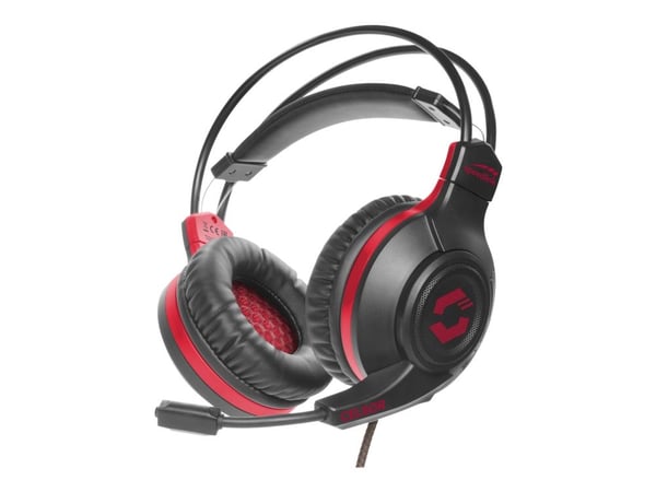 SPEEDLINK CELSOR - Gaming - hodesett - full størrelse - kablet - 3,5 mm jakk - svart
