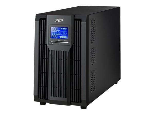 FSP Champ Tower Series 2K - UPS - AC 120-300 V - 1800 watt - 2000 VA - 9 Ah - RS-232, USB - utgangskontakter: 4 - PFC