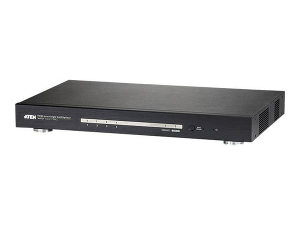 ATEN VS1814T HDMI Over Single Cat 5 Splitter - Video/lyd-forlenger - HDMI - over CAT 5 - 4 porter - opp til 100 m
