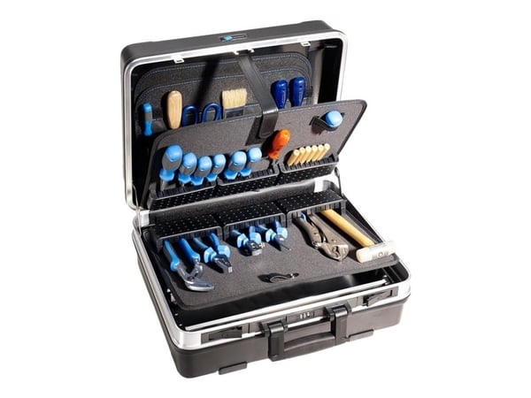B&W tool.case flex - Dokumentmappe for verktøy - aluminium, høystøts ABS-plast - svart