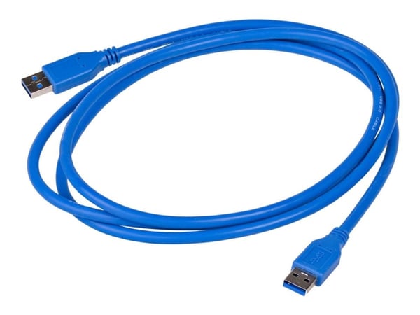 Akyga AK-USB-14, 1,8 m, USB A, USB A, Sininen