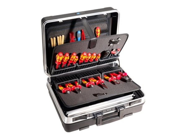 B&W tool.case base - Dokumentmappe for verktøy - aluminium, høystøts ABS-plast - svart