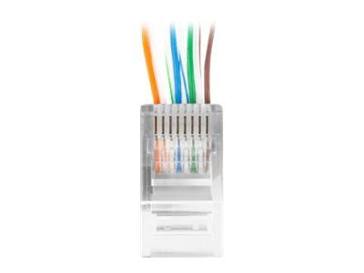 Lanberg - Nätverkskontakt - RJ-45 (hane) - UTP - CAT 6 (paket om 20)