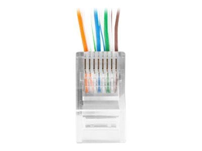 Lanberg PLU-5020EZ, RJ-45, Läpinäkyvä, Cat5e, U/UTP (UTP), 20 kpl