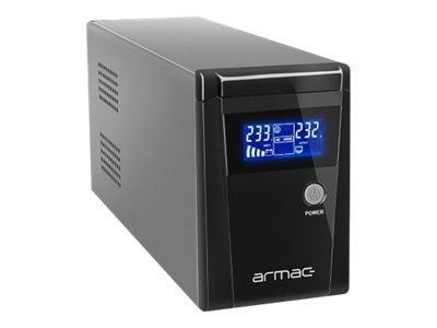 Armac Office O/650F/LCD - UPS - AC 230 V - 390 watt - 650 VA - 7 Ah - 7 Ah - USB - utgangskontakter: 2