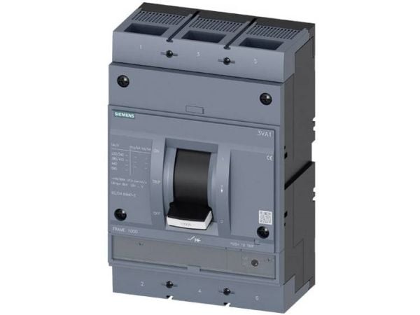 Siemens 3VA1580-7MH32-0AA0 Strömbrytare 1 st Inställningsområde (ström): 800 A (max) Kopplingsspänning (max): 690 V/AC (B x H x D) 210 x 320 x 120 mm