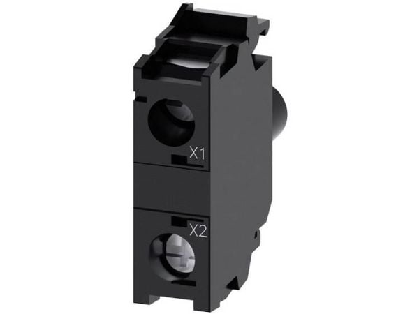 Siemens 3SU1401-1BB20-1AA2 LED-moduuli Punainen 24 V DC/AC 1 kpl 1 kpl