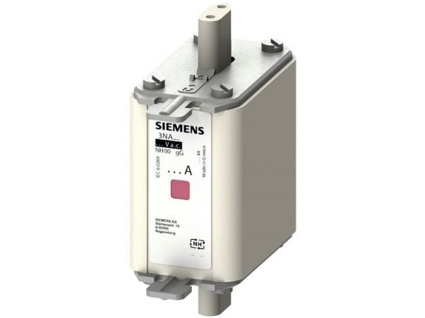 Siemens 3NA78247 Sikringsindsats Sikringsstørrelse = 00 80 A 500 V/AC, 250 V/DC 3 stk 3 stk