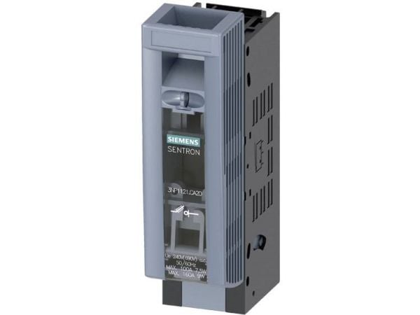 Siemens 3NP11211CA20 Sulakekuormanerotin Sulakekoko = 000 160 A 240 V/AC, 120 V/DC 1 kpl