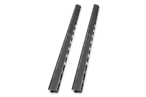 ASSMANN Electronic DN-19 ORG-42U, Musta, 42U, 48,3 cm (19"), 2 kpl