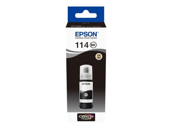 Epson 114 - 70 ml - svart - original - blekkrefill - for EcoTank ET-8500, ET-8550