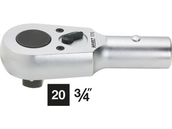 Hazet 1016 skrallehode 3/4 (20 mm) 165 mm