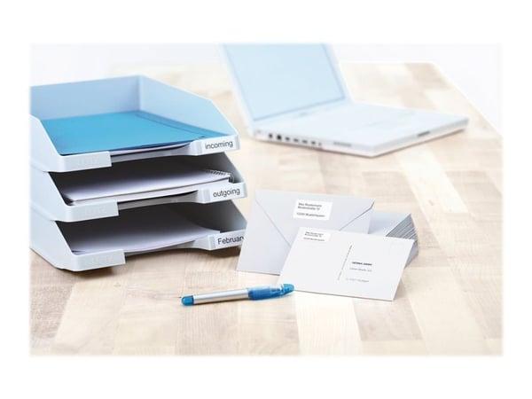 HERMA Premium - Papir - matt - permanent selv-adhesiv - hvit - 48.3 x 33.8 mm 320 etikett(er) (10 ark x 32) laminerte adresseetiketter