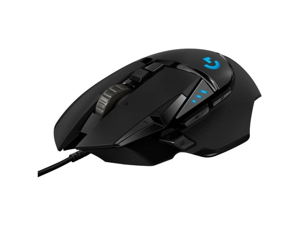 Logitech® | Gaming Mouse G502 Hero - 11 knapper - Kabel - USB - Sorter