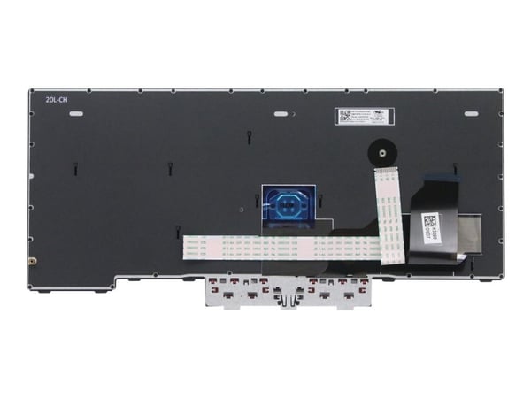 Chicony - Erstatningstastatur for bærbar PC - Storbritannia - for ThinkPad L14 Gen 1 20U1, 20U2, 20U5, 20U6