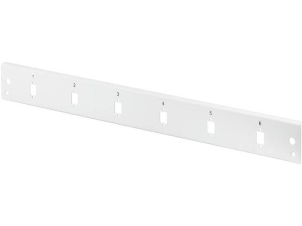 Digitus DN-96208-QL, Etupaneeli, Harmaa, 1U, Pyöreä, Turkki, SC