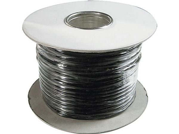 ASSMANN Flat Telephone Cable Installation - Bulkkabel - svart