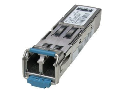 Cisco - SFP (mini-GBIC) transceivermodul - 1GbE - 1000Base-LX, 1000Base-LH - LC/PC-enkeltmodus - opp til 10 km - 1310 nm - for Cisco 38XX, 39XX, 44...