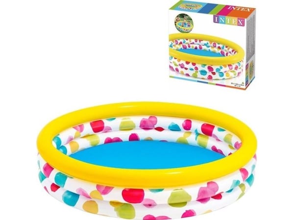 Intex uppblåsbar pool Cool Dots 168 cm (58449)