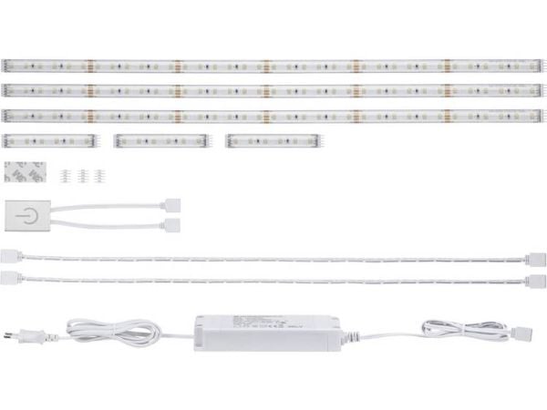 Paulmann 798.38, Innendørs, Sølv, II, Varm hvit, LED, 30000 timer