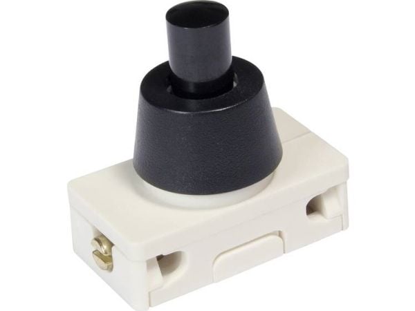 interBär inter BÄR Painekytkin 250 V/AC 2 A 1 x Off/On Klikkende (L x B) 25 mm x 14 mm 1 stk 1 stk