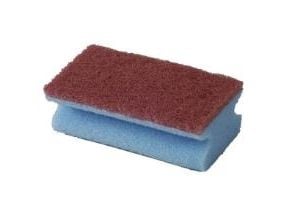 Skuresvamp Scotch-Brite 55 Ridsefri Blå,10 pk x 10 stk/krt