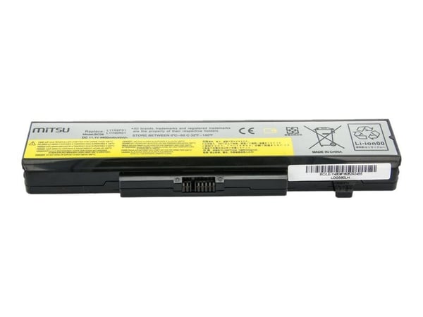 MiTSU BC/LE-Y480 - Batteri til bærbar PC (tilsvarer: Lenovo 45N1043, Lenovo 45N1049, Lenovo L11L6Y01, Lenovo 45N1048, Lenovo L11L6F01, Lenovo L11L6... MiTSU BC/LE-Y480 - Batteri til bærbar PC (tilsvarer: Lenovo 45N1043, Lenovo 45N1049, Lenovo L11L6Y01, Lenovo 45N1048, Lenovo L11L6F01, Lenovo L11L6...