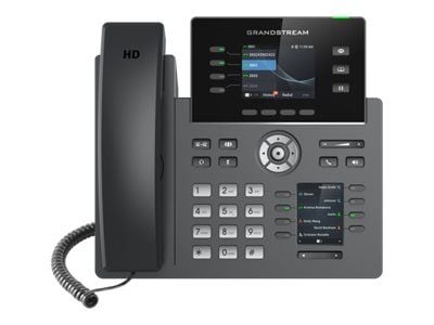 Grandstream GRP2614 - VoIP-telefon med anrops-ID/samtale venter - IEEE 802.11a/b/g/n/ac (Wi-Fi) - treveis anropskapasitet - SIP, RTCP, RTP, SRTP - ...
