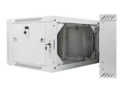 Lanberg - Rack skap - veggmonterbar - grå, RAL 7035 - 6U - 19"