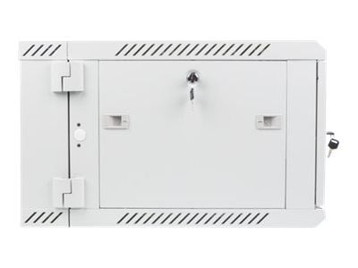 Lanberg - Rack skap - veggmonterbar - grå, RAL 7035 - 6U - 19"