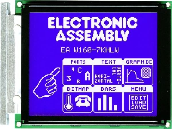 DISPLAY VISIONS LCD-display (B x H x D) 129 x 102 x 19,2 mm