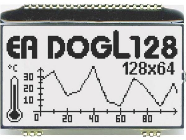 DISPLAY VISIONS LCD-display 68 x 51 x 2,8 mm