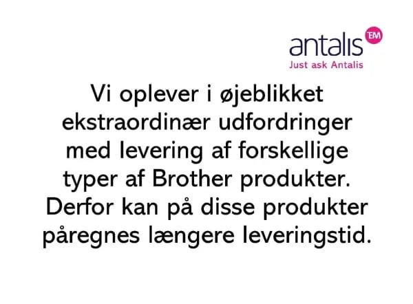 Brother PAWC4000, Beskyttelsesveske, Svart