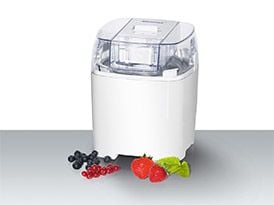 Steba IC 20 - Iskremmaskin - 1.5 liter - 9.5 W - hvit