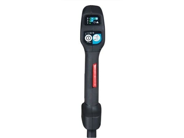 Makita DUR369APT2, Trådkutter, Nylontråd, D-sløyfet håndgrep, 7000 RPM, Svart, Blå, Grå, 43 cm