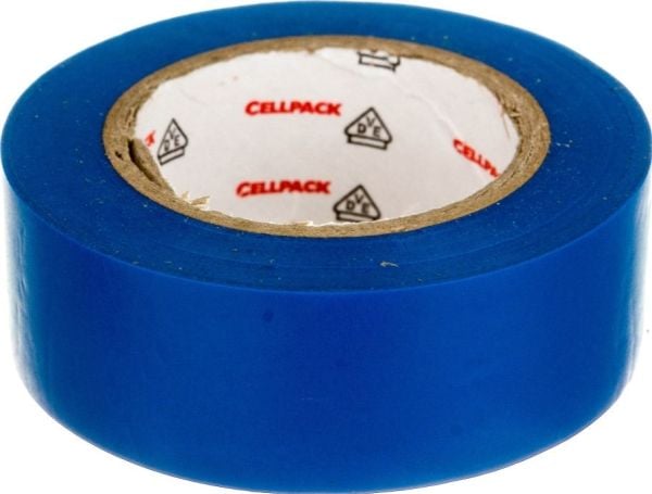 Cellpack isoleringstejp 128 0,15-19-10 PVC/blå