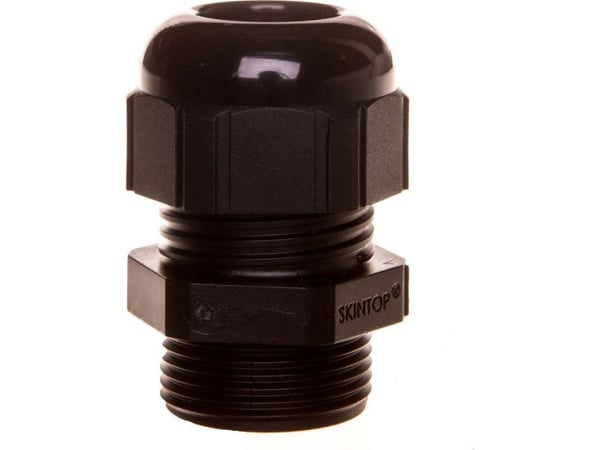 Kabelgjennomføring i polyamid LAPP PG16 IP68 SKINTOP ST PG16 sort 53015240