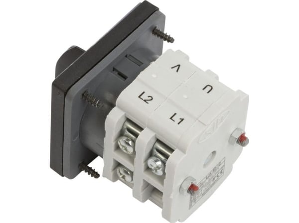Elektromet kopplingsrelä 0-1 3P 40A IP65 Luk 40-12 med platta 924003