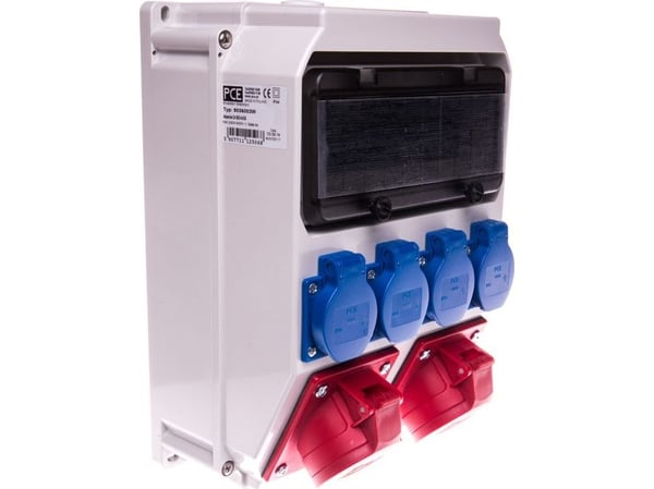PCE fordelingskobling/stikk 2x16/5 4G ADAMOW IP54 - 9036003W PCE fordelingskobling/stikk 2x16/5 4G ADAMOW IP54 - 9036003W