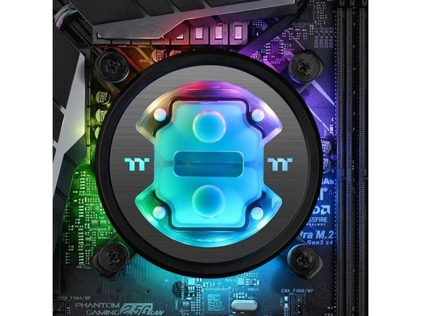Thermaltake Pacific W7 Plus - Væskeklølt system CPU-vannblokk - (for: LGA775, LGA1156, AM2, AM2+, LGA1366, AM3, LGA1155, AM3+, LGA2011, FM1, FM2, L...