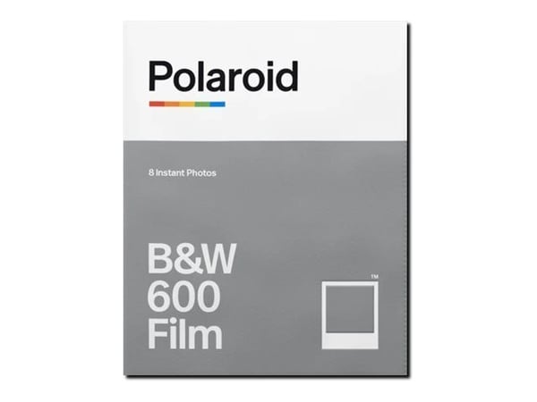 Polaroid - Mustavalkoinen pikafilmi - 600 - ASA 640 - 8 laukausta