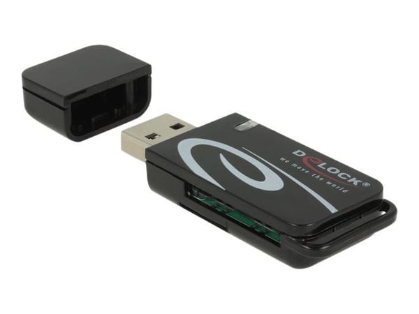 Delock - Kortleser (Multiformat) - USB 2.0
