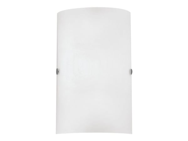 Eglo Troy 3 - Vegglampe - 1 sokkel - E14 - satin-nikkel, hvit