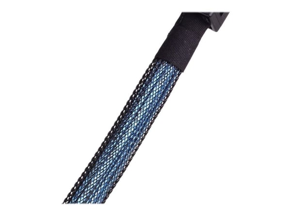 SilverStone CPS05 - SATA-kabel - med sidebånd - SAS 12Gbit/s - 4-spors - 4 x Mini SAS HD (SFF-8643) (hann) til SATA (hunn) - 60 cm - svart
