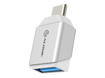 ALOGIC Ultra Series - USB-sovitin - USB-C (han) til USB Type A (hun) - USB 3.1 Gen 1 - sølv