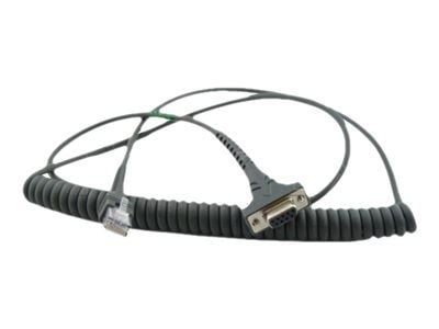 Zebra - Serielt kabel - strøm til DB-9 (hun) - 2.74 m - snoet - for Symbol DS7708, DS9908; Digital Scanner DS9308; Zebra DS4608, DS8108, DS8178, DS...