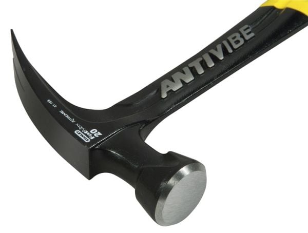 STANLEY ANTIVIBE HAMMER 450g straight shank stitching hammer