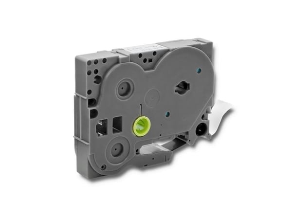 Qoltec Tape for BROTHER TZe-221 - Svart på hvitt - Rull (0,9 cm x 8 m) 1 kassett(er) laminert teip - for Brother PT-D210, D600, H110; P-Touch PT-10...
